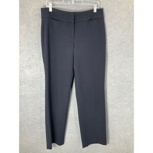 Talbots Dress Pants Career Trouser Straight Leg Black Size‎ 8